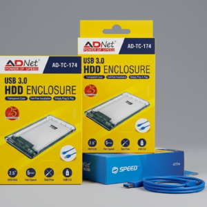 usb 3.0 transparent 2.5" hdd/ssd enclosure
